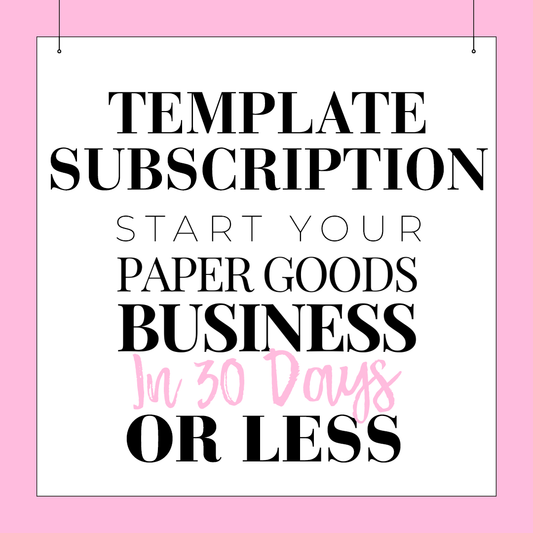 Two-Template Monthly Subscription